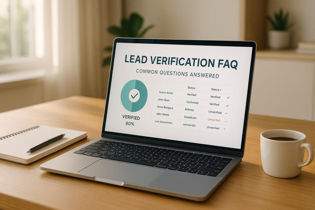 Lead Verification FAQ: Common Questions Answered