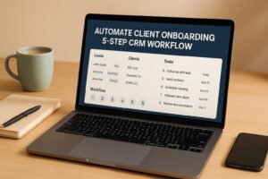 Automate Client Onboarding: 5-Step CRM Workflow
