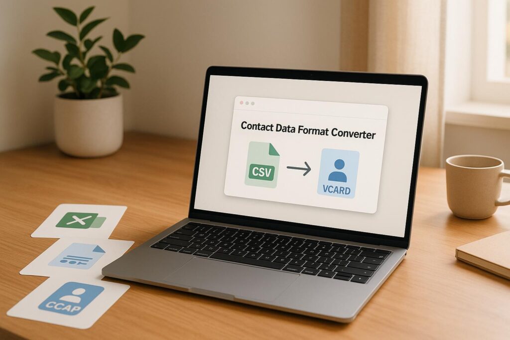Contact Data Format Converter