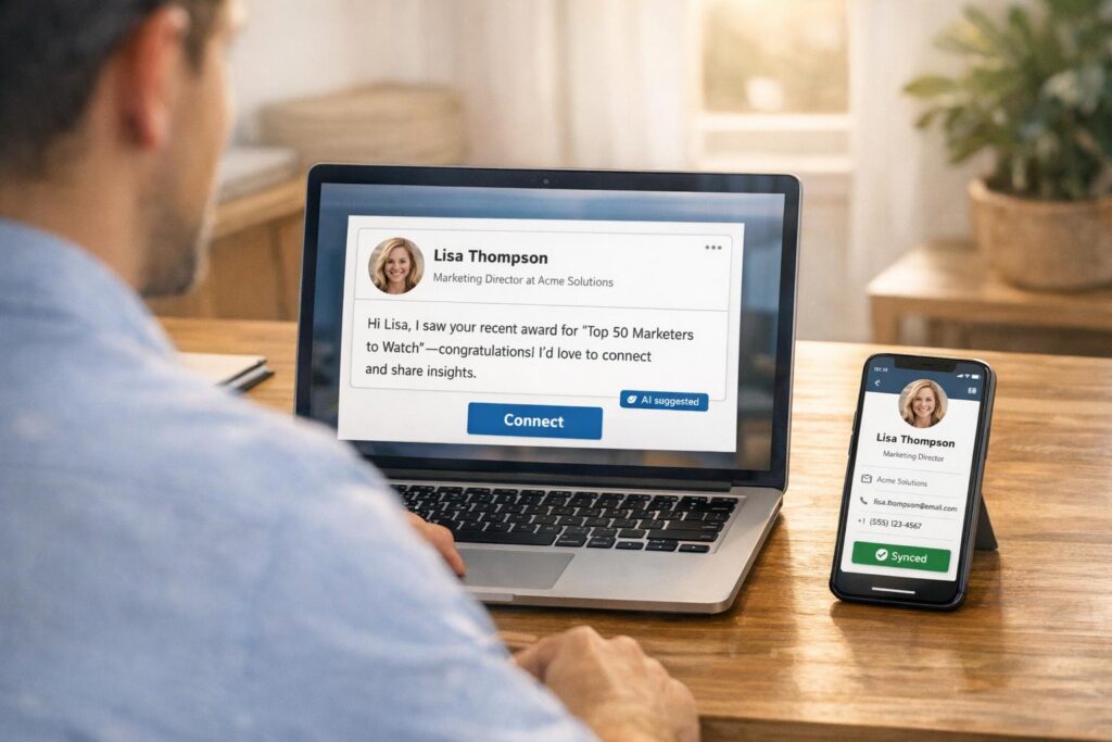 How AI Personalizes LinkedIn Connection Requests