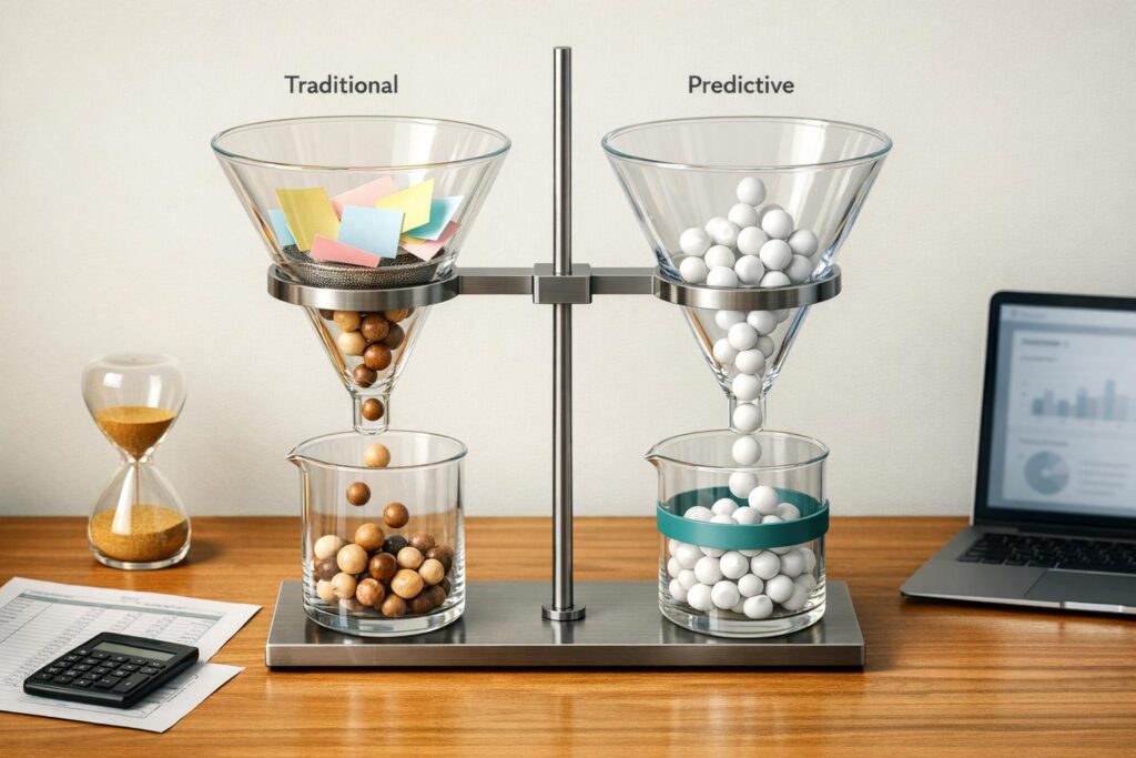 Predictive Lead Scoring vs. Traditional Lead Scoring