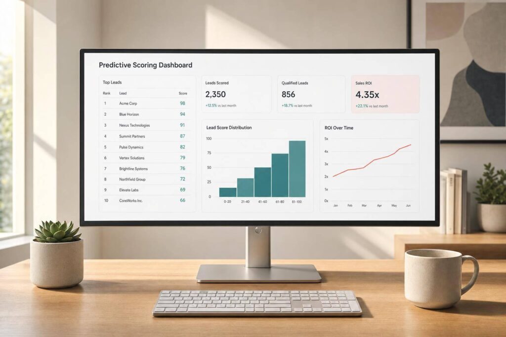How Predictive Scoring Boosts Sales ROI
