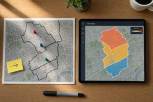 AI vs. Manual Territory Mapping: Key Differences